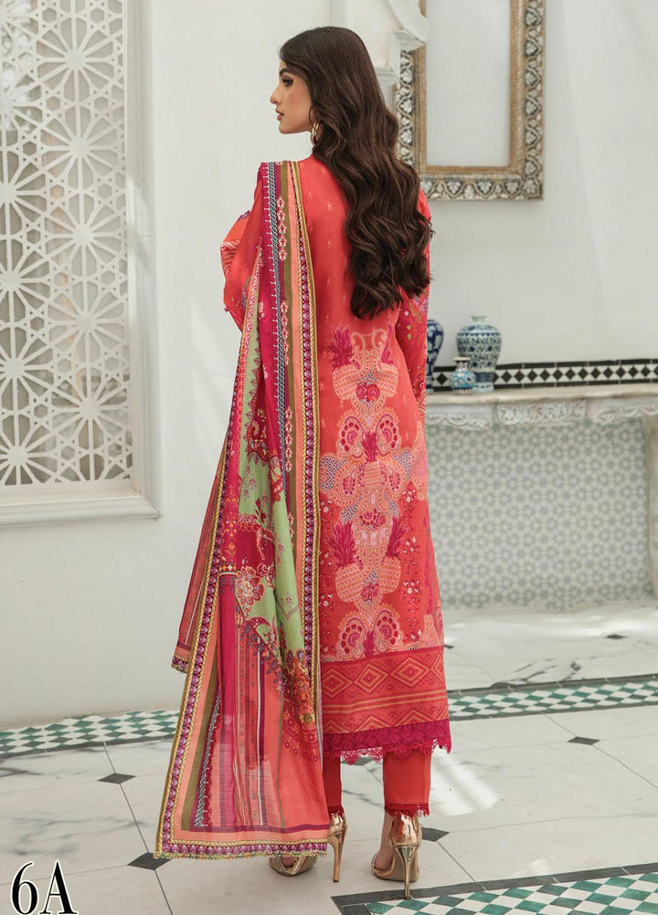 Nissa By RajBari Embroidered Lawn Suits Unstitched 3 Piece RB22DW 6A - Daily Wear Collection