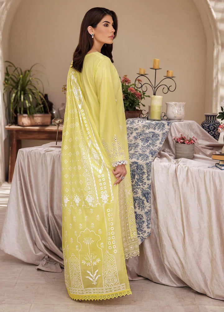 Nissa by RajBari Embroidered Lawn Suit Unstitched 3 Piece RB25N D-02 - Summer Collection