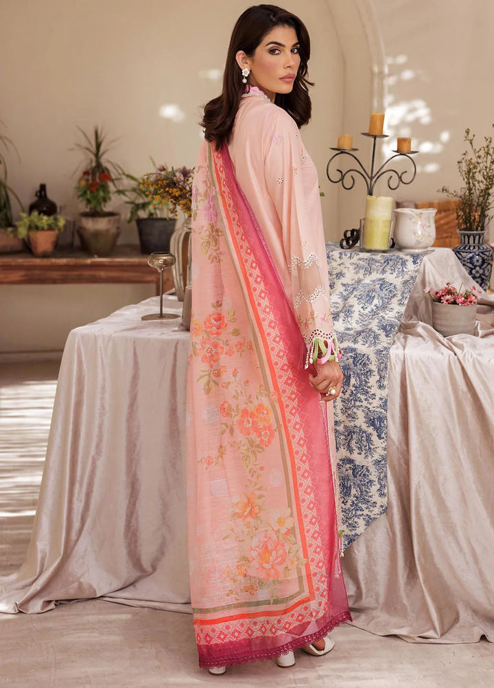 Nissa by RajBari Embroidered Lawn Suit Unstitched 3 Piece RB25N D-03 - Summer Collection