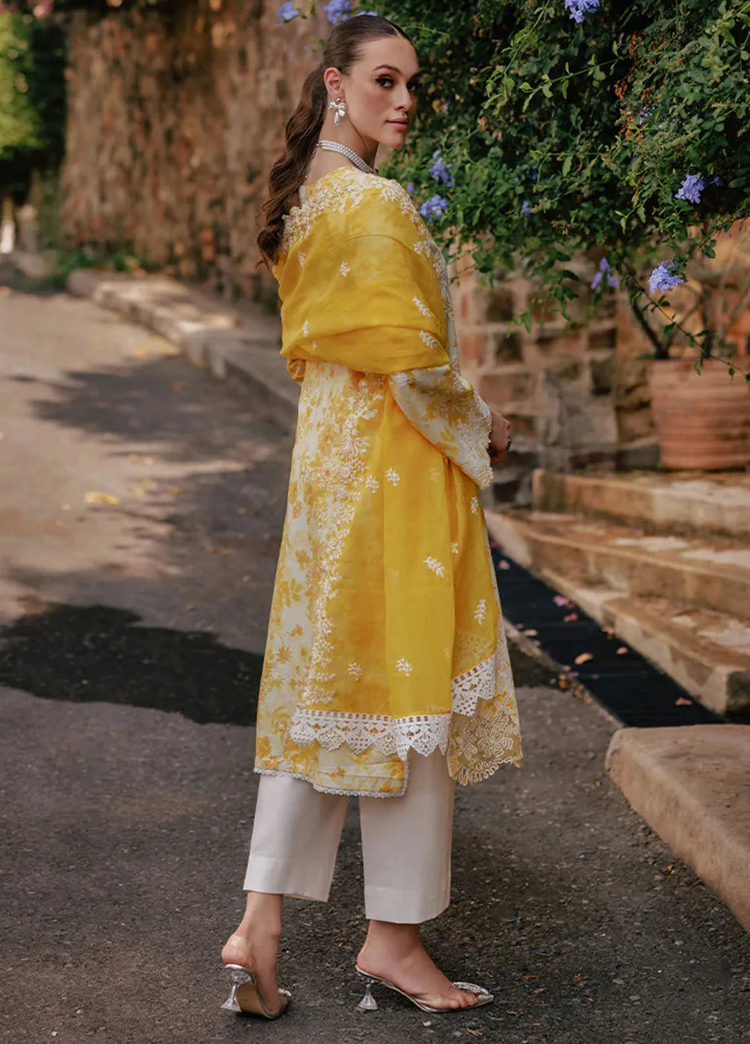 Nissa by Rajbari Embroidered Lawn Suits Unstitched 3 Piece RB25NS D-01 - Summer Collection