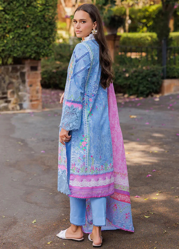 Nissa by Rajbari Embroidered Lawn Suits Unstitched 3 Piece RB25NS D-02 - Summer Collection