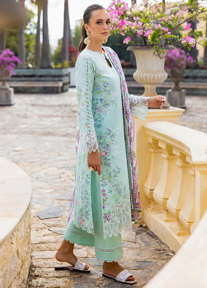 Nissa by Rajbari Embroidered Lawn Suits Unstitched 3 Piece RB25NS D-06 - Summer Collection