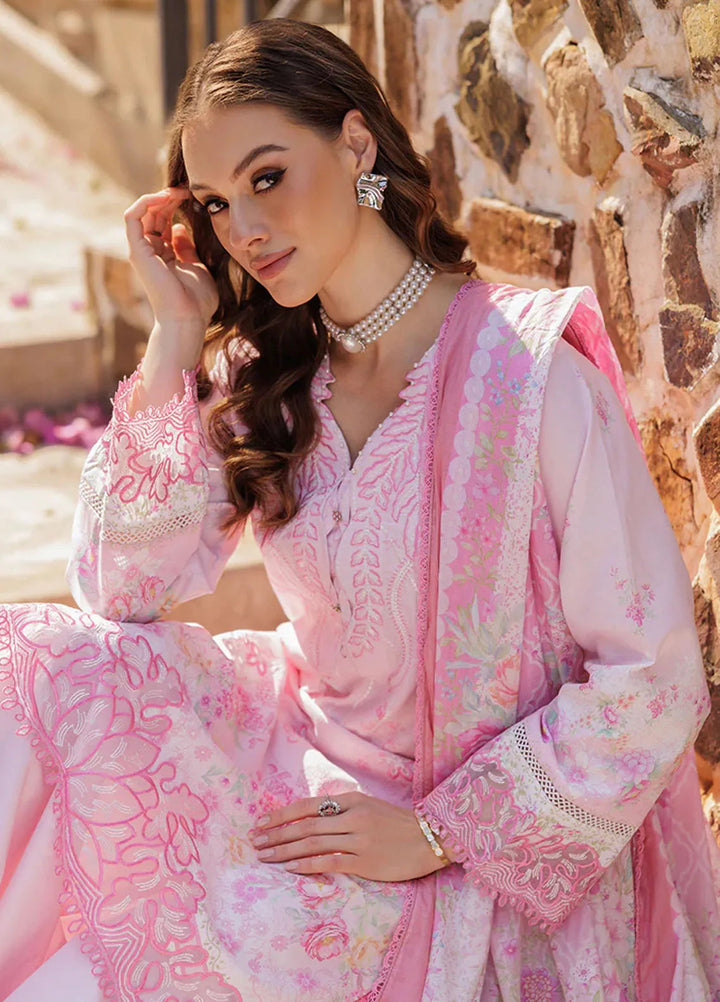 Nissa by Rajbari Embroidered Lawn Suits Unstitched 3 Piece RB25NS D-07 - Summer Collection