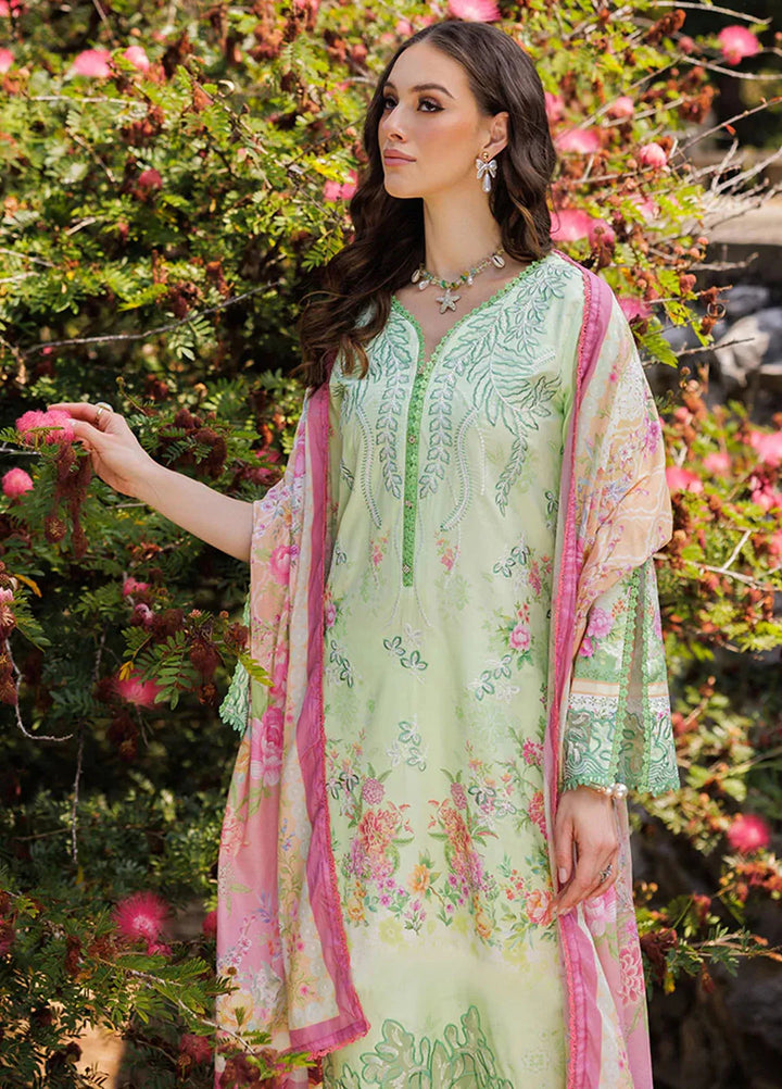 Nissa by Rajbari Embroidered Lawn Suits Unstitched 3 Piece RB25NS D-10 - Summer Collection