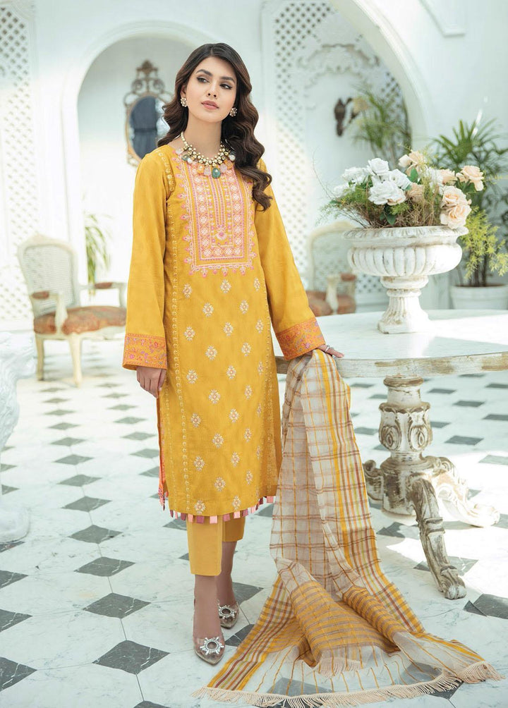 Nissa by RajBari Embroidered Jacquard Suits Unstitched 3 Piece RB22N 04 - Spring / Summer Collection