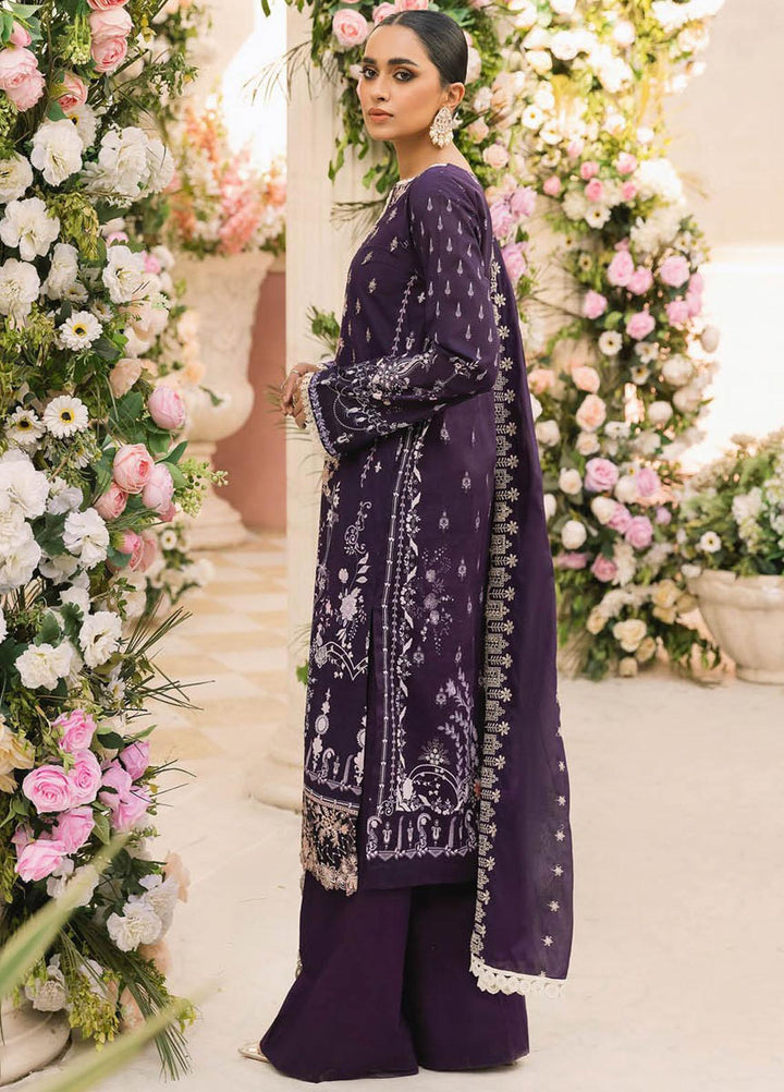 Nissa By RajBari Embroidered Lawn Suits Unstitched 3 Piece RB23NS D3-B - Summer Collection