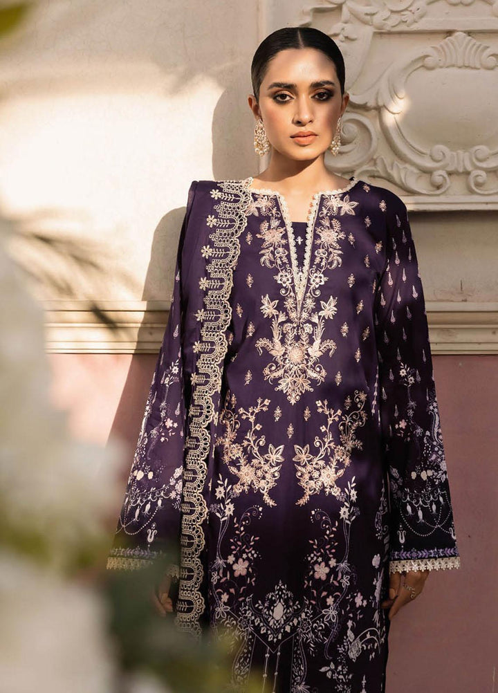 Nissa By RajBari Embroidered Lawn Suits Unstitched 3 Piece RB23NS D3-B - Summer Collection