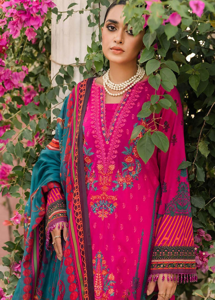 Nissa By RajBari Embroidered Lawn Suits Unstitched 3 Piece RB23NS D5-B - Summer Collection