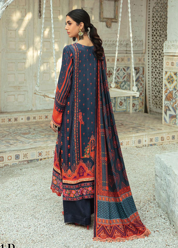 Nissa By RajBari Embroidered Corduroy Suits Unstitched 3 Piece RB23NW 1B - Winter Collection