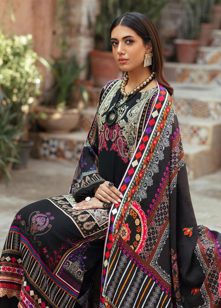 Nissa By RajBari Embroidered Corduroy Suits Unstitched 3 Piece RB23NW 2B - Winter Collection