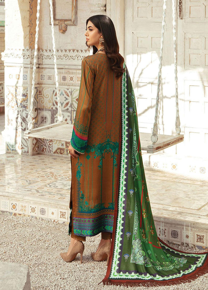 Nissa By RajBari Embroidered Corduroy Suits Unstitched 3 Piece RB23NW 3A - Winter Collection