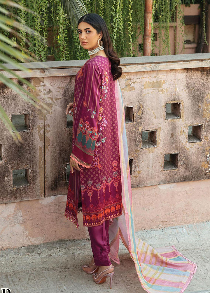 Nissa By RajBari Embroidered Corduroy Suits Unstitched 3 Piece RB23NW 5B - Winter Collection