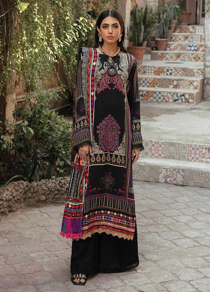 Nissa By Rajbari Embroidered Corduroy Suits Unstitched 3 Piece RB22NW 2B - Winter Collection