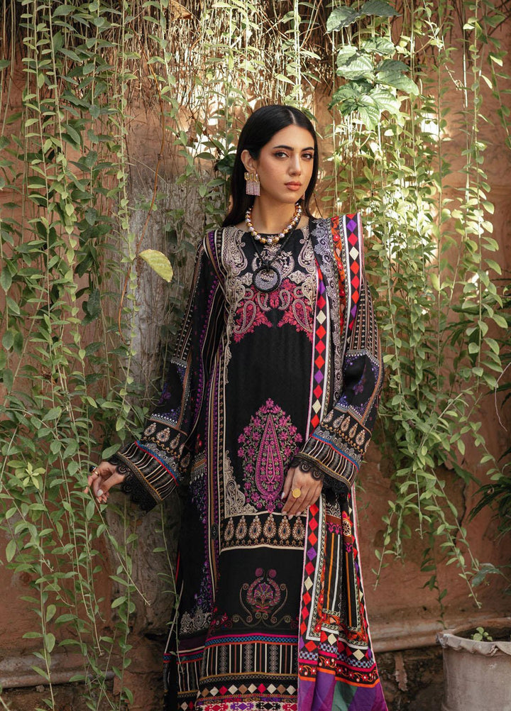 Nissa By Rajbari Embroidered Corduroy Suits Unstitched 3 Piece RB22NW 2B - Winter Collection