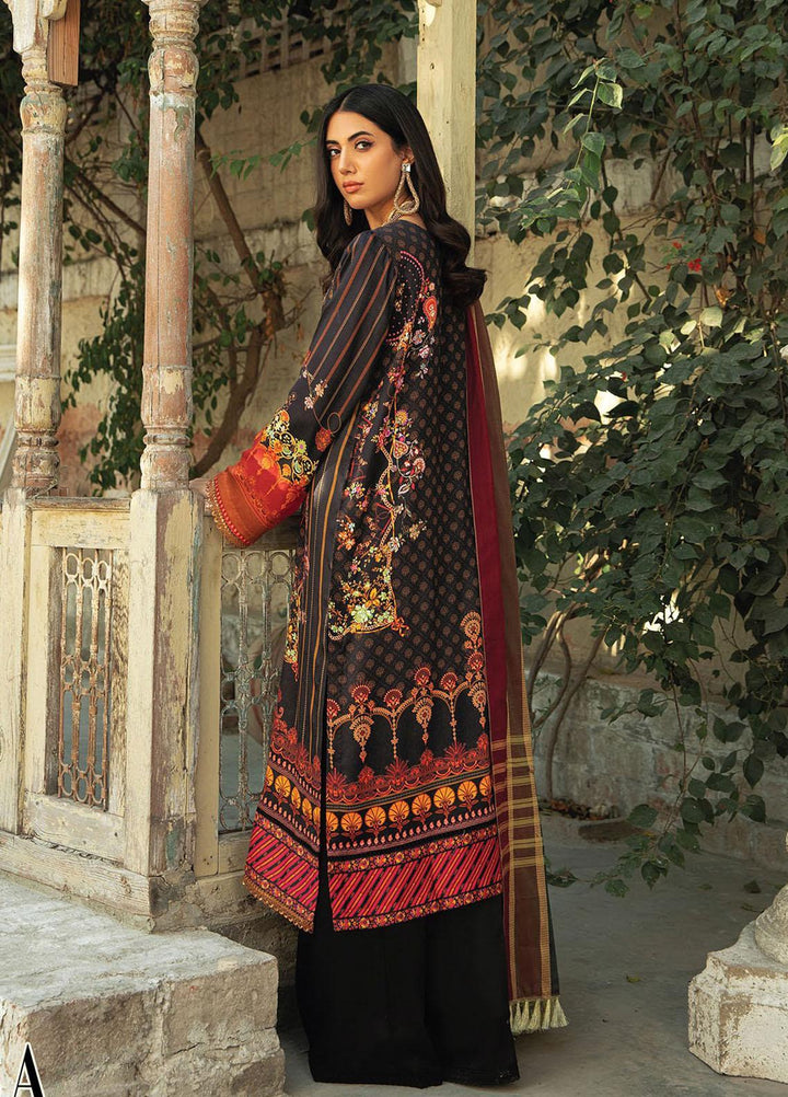 Nissa By Rajbari Embroidered Corduroy Suits Unstitched 3 Piece RB22NW 5A - Winter Collection