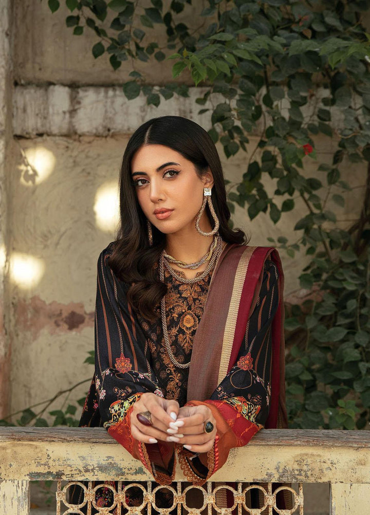 Nissa By Rajbari Embroidered Corduroy Suits Unstitched 3 Piece RB22NW 5A - Winter Collection