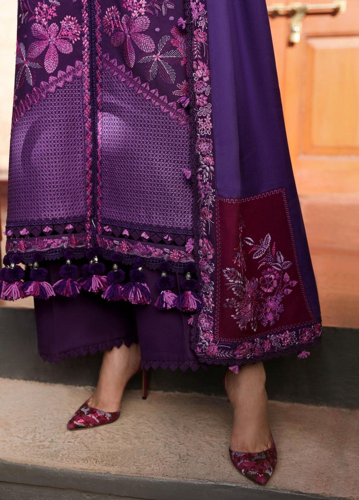 Noemei By Republic Womenswear Embroidered Khaddar Suits Unstitched 3 Piece RW23N D1-B - Luxury Winter Collection