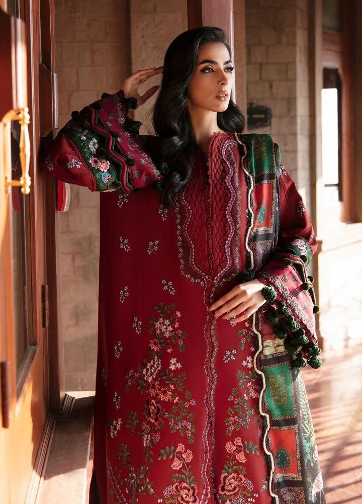 Noemei By Republic Womenswear Embroidered Karandi Suits Unstitched 3 Piece RW23N D3-A - Luxury Winter Collection