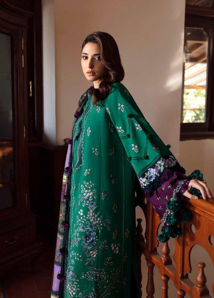 Noemei By Republic Womenswear Embroidered Karandi Suits Unstitched 3 Piece RW23N D3-B - Luxury Winter Collection