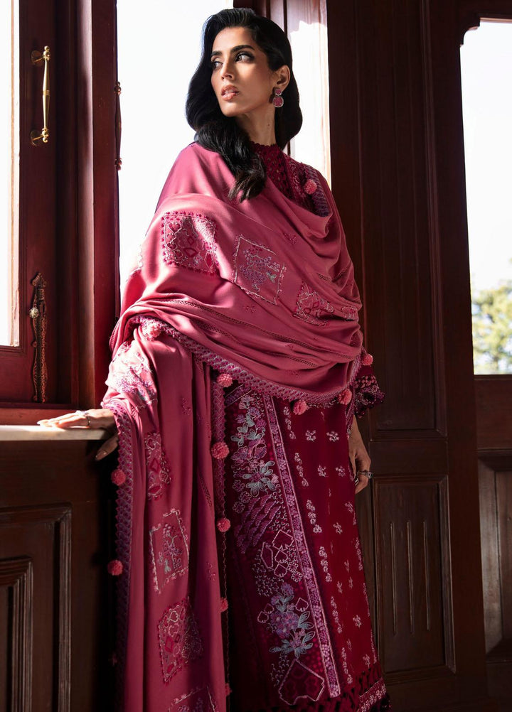 Noemei By Republic Womenswear Embroidered Khaddar Suits Unstitched 3 Piece RW23N D4-B - Luxury Winter Collection