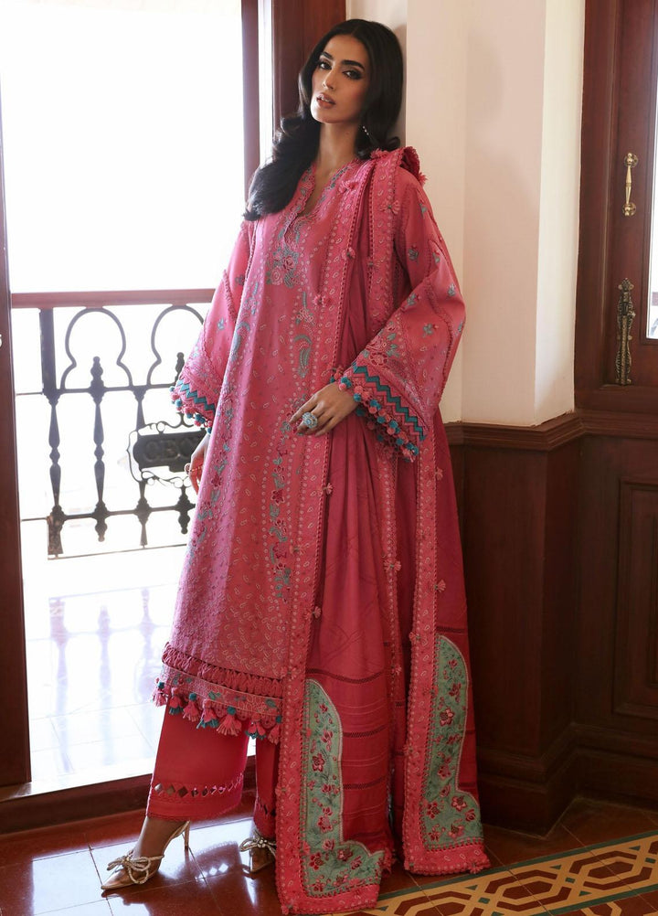 Noemei By Republic Womenswear Embroidered Khaddar Suits Unstitched 3 Piece RW23N D5-A - Luxury Winter Collection