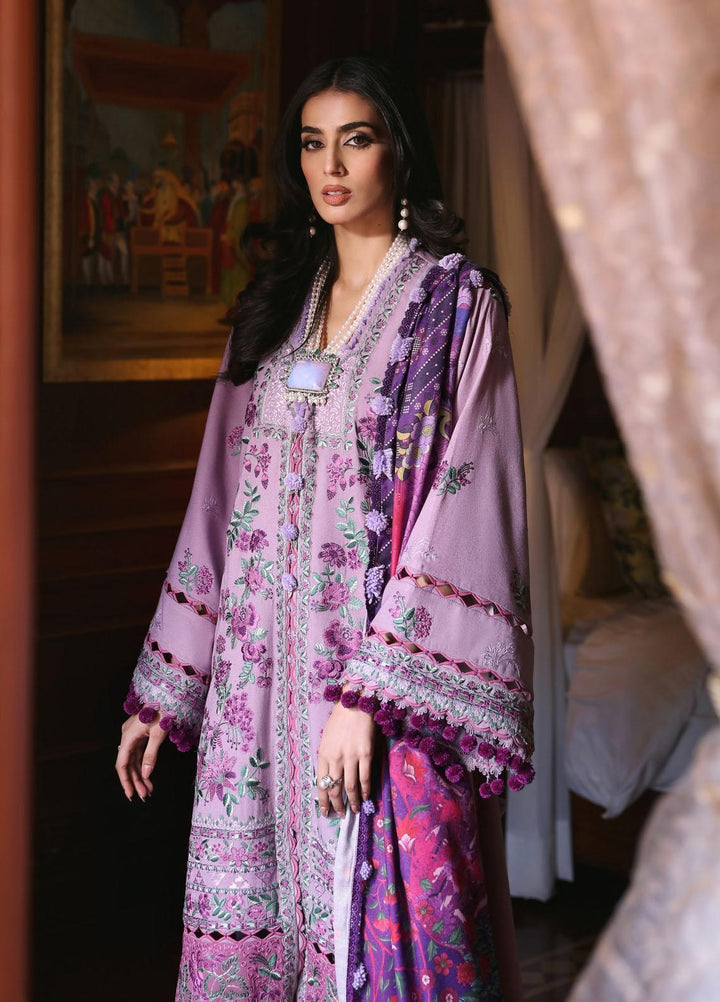 Noemei By Republic Womenswear Embroidered Karandi Suits Unstitched 3 Piece RW23N D7-A - Luxury Winter Collection