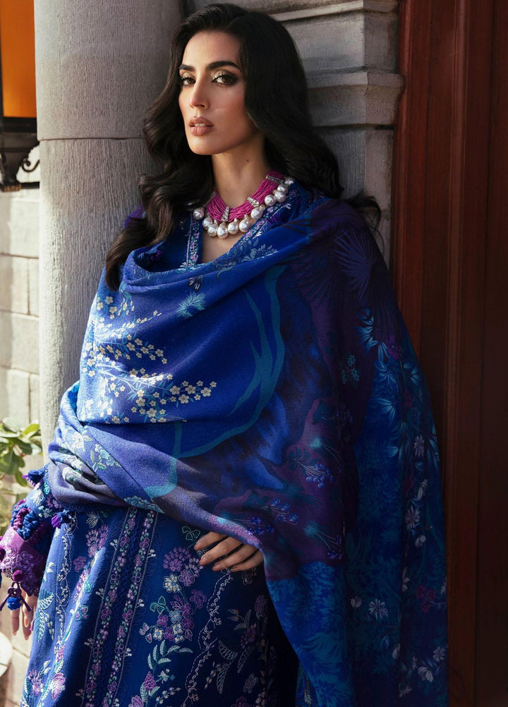 Noemei By Republic Womenswear Embroidered Karandi Suits Unstitched 3 Piece RW23N D8-A - Luxury Winter Collection