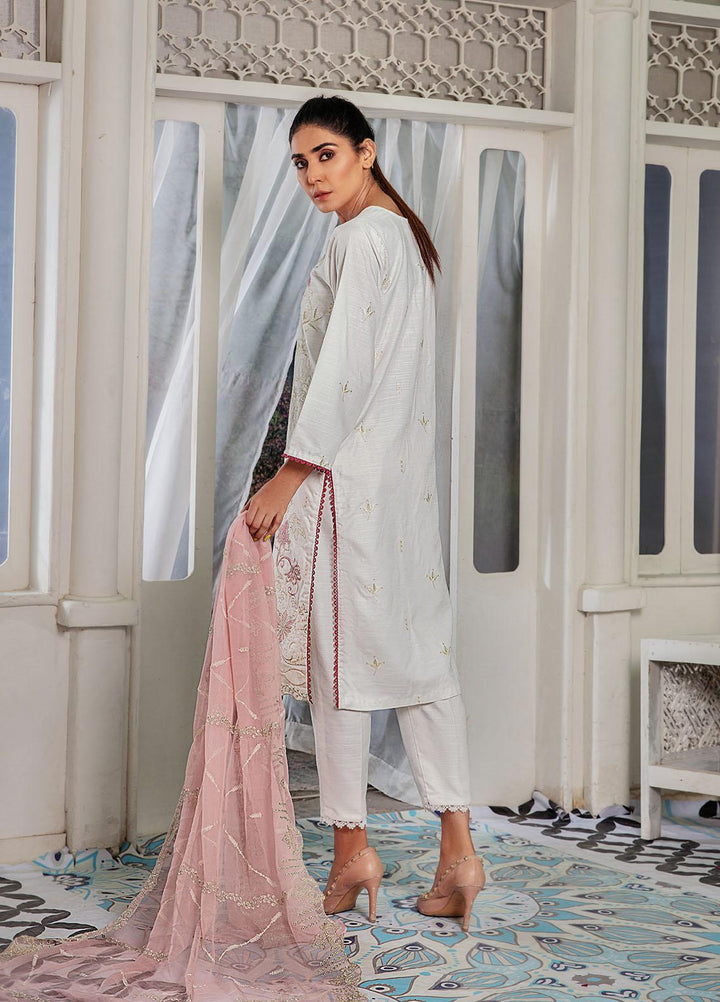 Noir By Humdum Embroidered Linen Suits Unstitched 3 Piece HD22N D-02 - Winter Collection