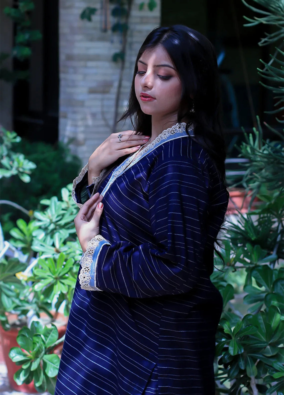 Solid Khaddar 3 Piece Suit