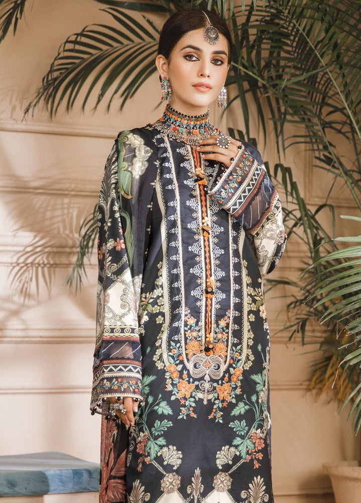 Noor Bano by Anaya Embroidered Cambric Suits Unstitched 3 Piece AKC21NB AEC21-04 AZMINA - Winter Collection