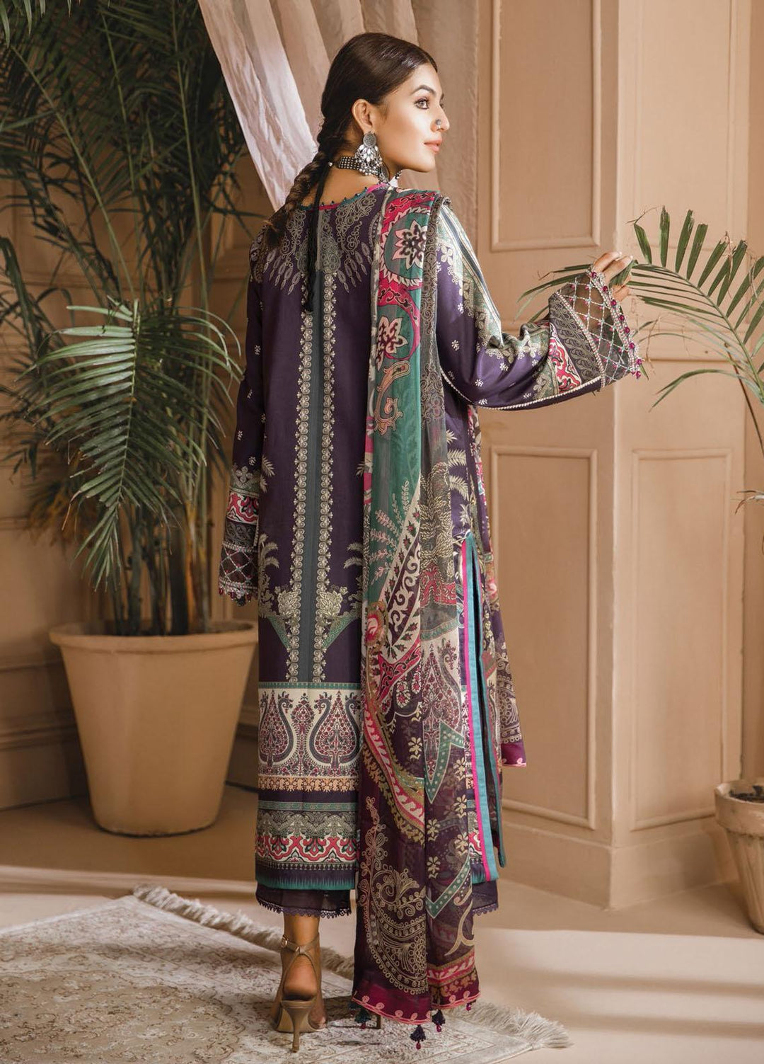 Noor Bano by Anaya Embroidered Cambric Suits Unstitched 3 Piece AKC21NB AEC21-05 SAHAR - Winter Collection