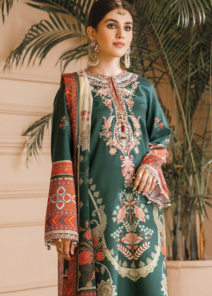 Noor Bano by Anaya Embroidered Cambric Suits Unstitched 3 Piece AKC21NB AEC21-07 HAYA - Winter Collection