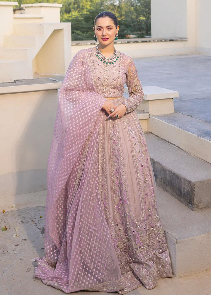 Noor By Azzal Embroidered Net Suits Unstitched 4 Piece AZZ23N D-08 Kyra - Luxury Collection