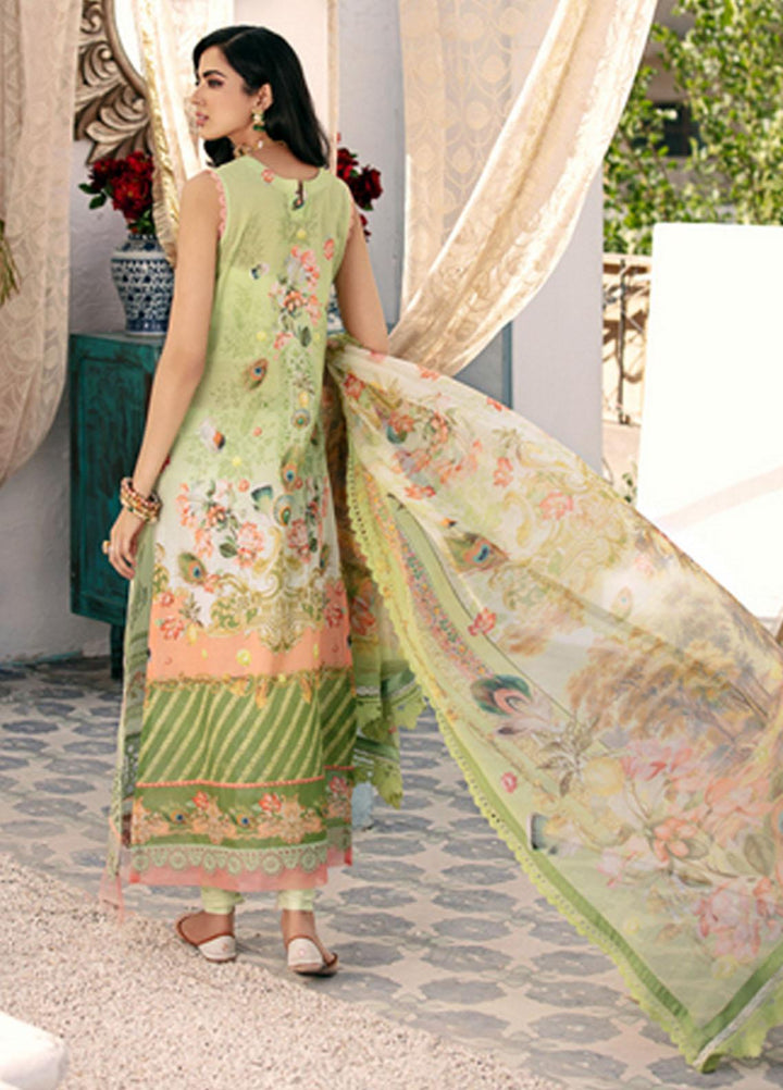 Noor by Saadia Asad Embroidered Chikankari Suits Unstitched 3 Piece NSA21E 4B - Festive Collection