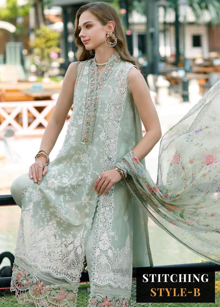 Noor By Saadia Asad Embroidered Lawn Suits Unstitched 3 Piece NSA23ESL D5 Sabeena - Eid Collection