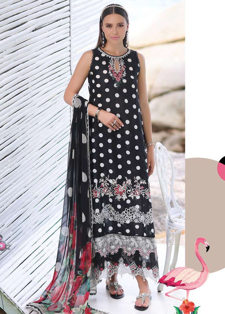 Noor by Saadia Asad Embroidered Lawn Suits Unstitched 3 Piece NSA24LP D6-A - Summer Collection