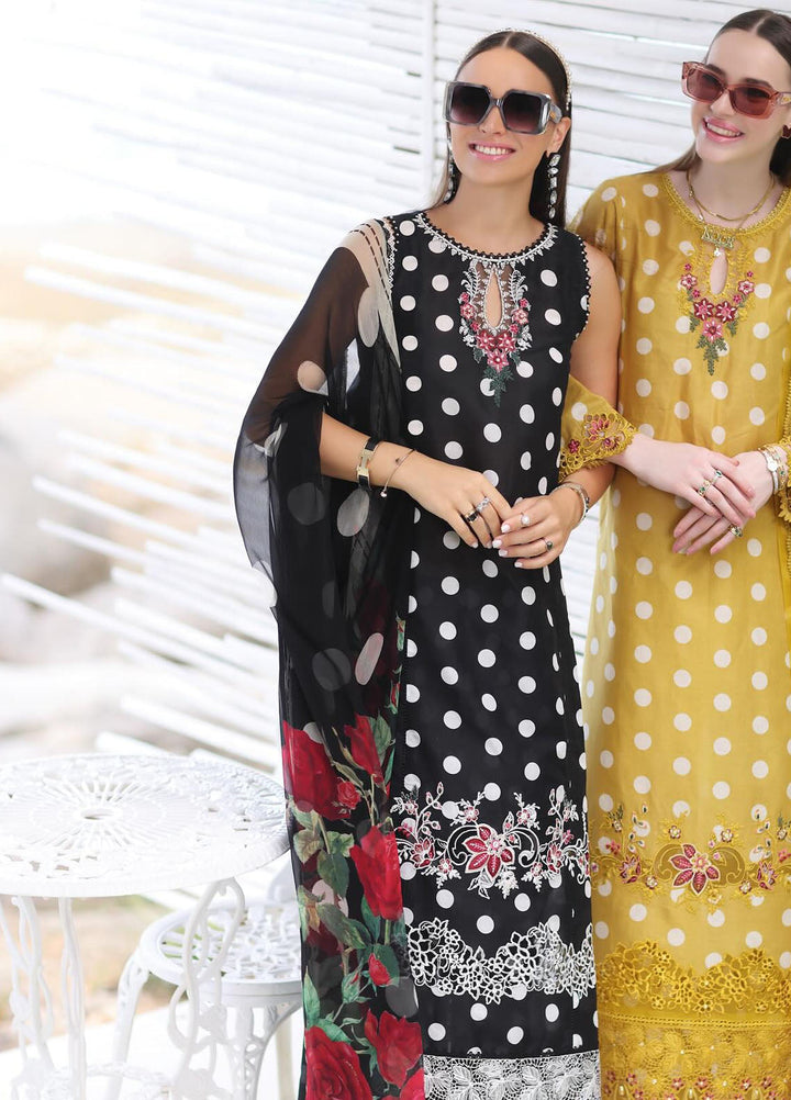 Noor by Saadia Asad Embroidered Lawn Suits Unstitched 3 Piece NSA24LP D6-A - Summer Collection