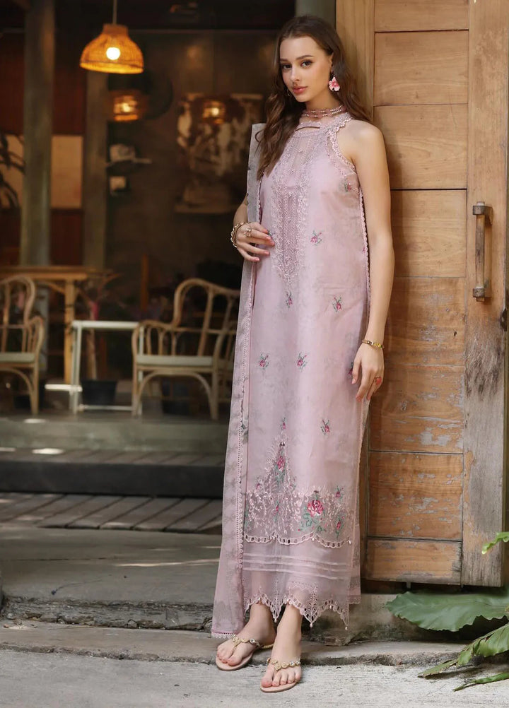 Noor by Saadia Asad Embroidered Lawn Suits Unstitched 3 Piece NSA25EP D2-B - Summer Collection