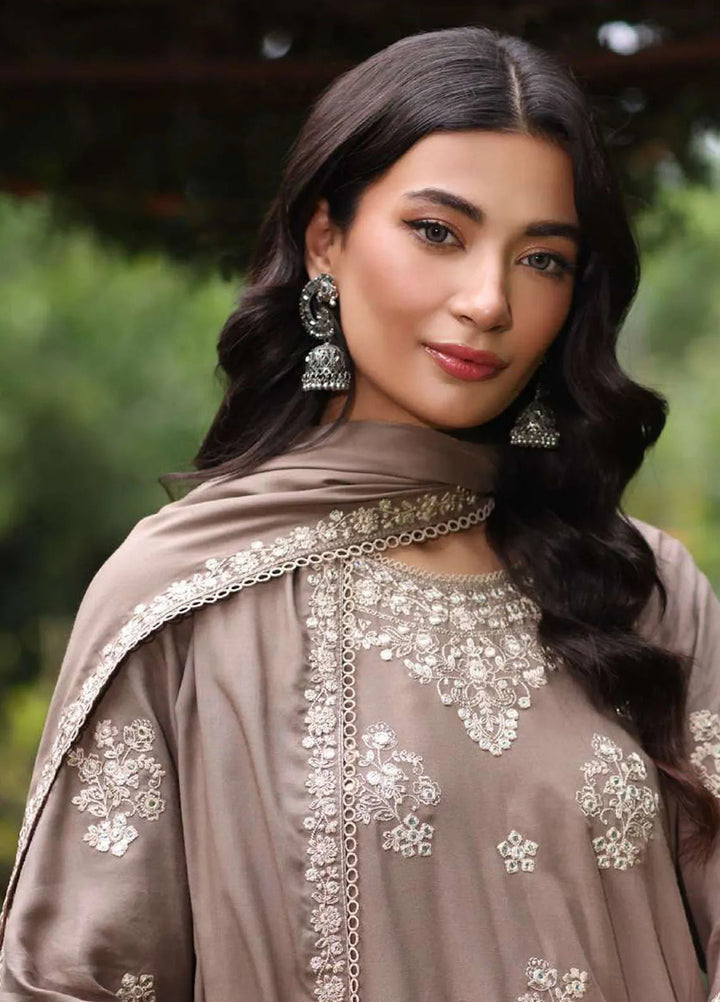 Noor by Saadia Asad Embroidered Suit Unstitched 3 Piece NSA24SW D-2 Harud - Winter Collection