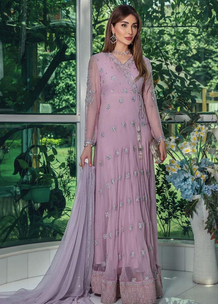 Malook By Shazia Ovais Pret Embroidered Chiffon 3 Piece Suit MLK23NJ Laila
