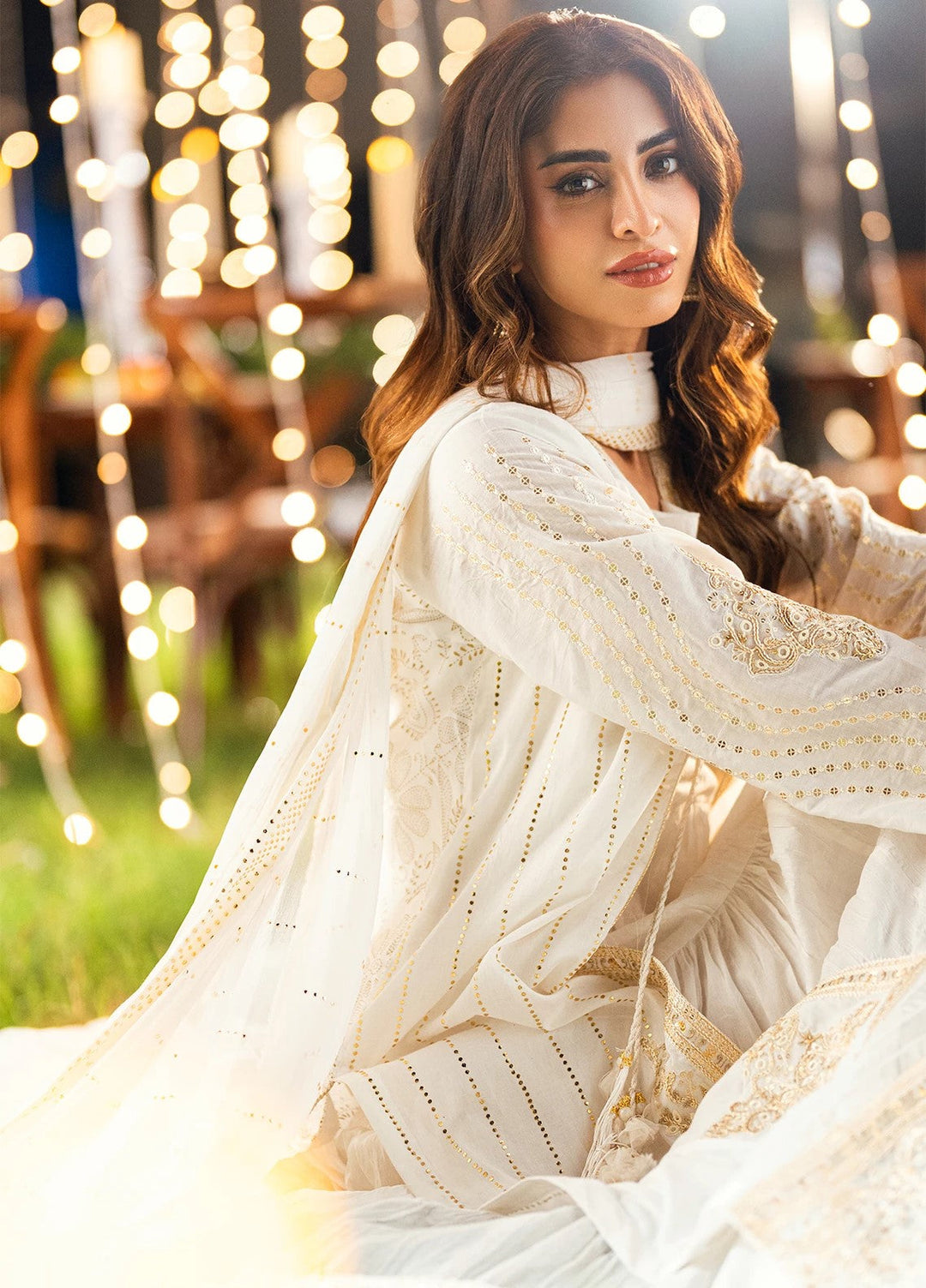 Noor-e-Khaas by Salitex Embroidered Lawn Suits Unstitched 3 Piece UNS25WW003UT - Summer Collection