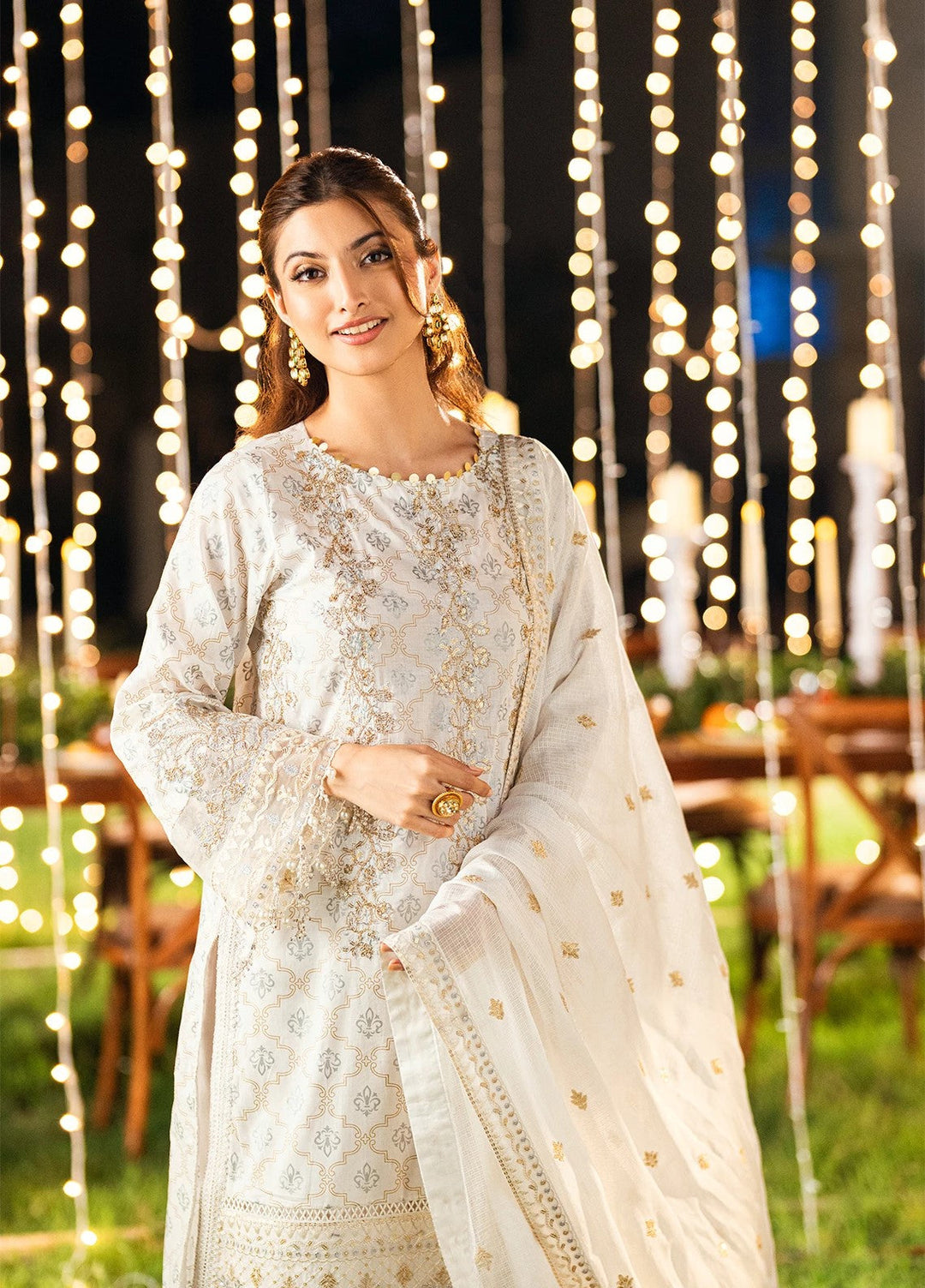 Noor-e-Khaas by Salitex Embroidered Lawn Suits Unstitched 3 Piece UNS25WW005UT - Summer Collection