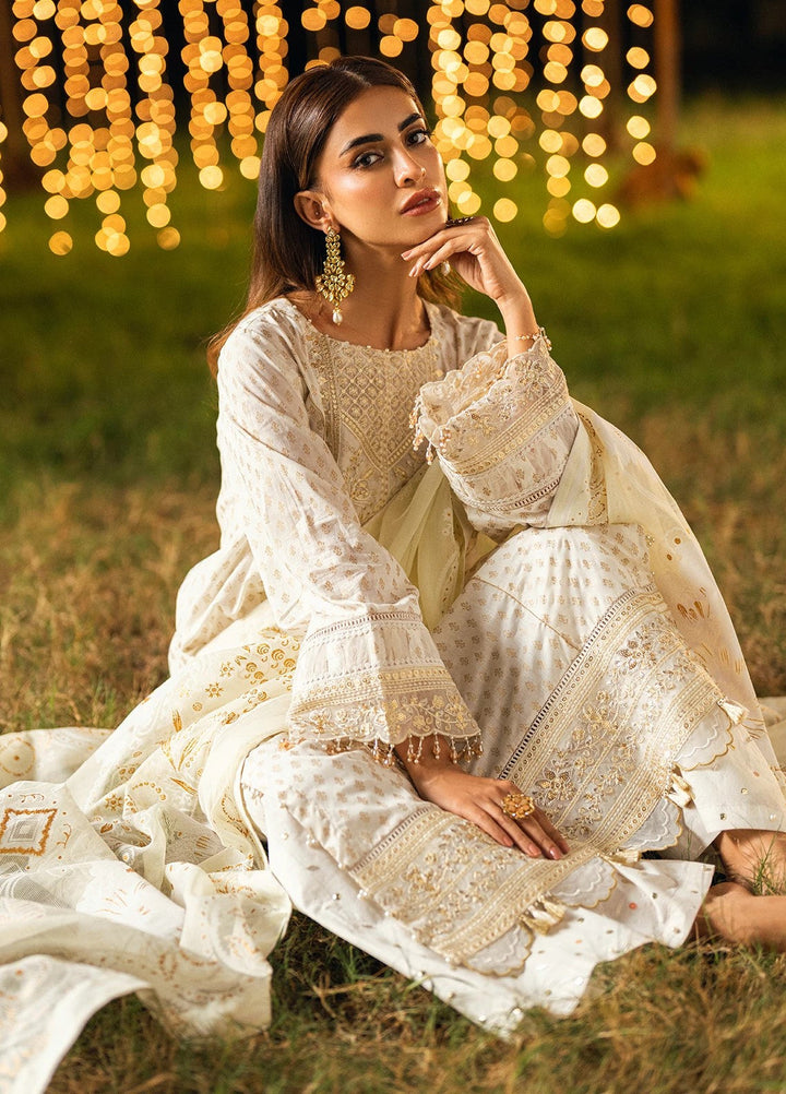Noor-e-Khaas by Salitex Embroidered Lawn Suits Unstitched 3 Piece UNS25WW007UT - Summer Collection