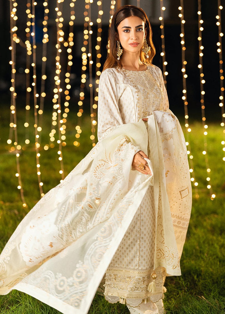 Noor-e-Khaas by Salitex Embroidered Lawn Suits Unstitched 3 Piece UNS25WW007UT - Summer Collection