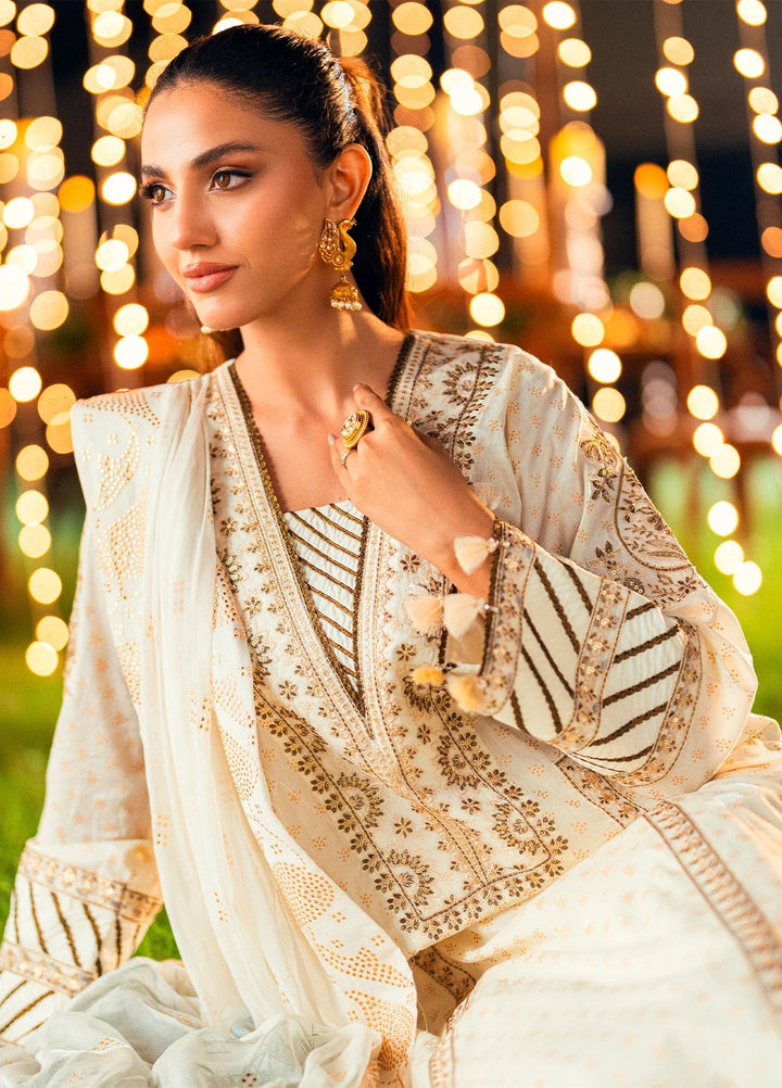 Noor-e-Khaas by Salitex Embroidered Lawn Suits Unstitched 3 Piece UNS25WW010UT - Summer Collection