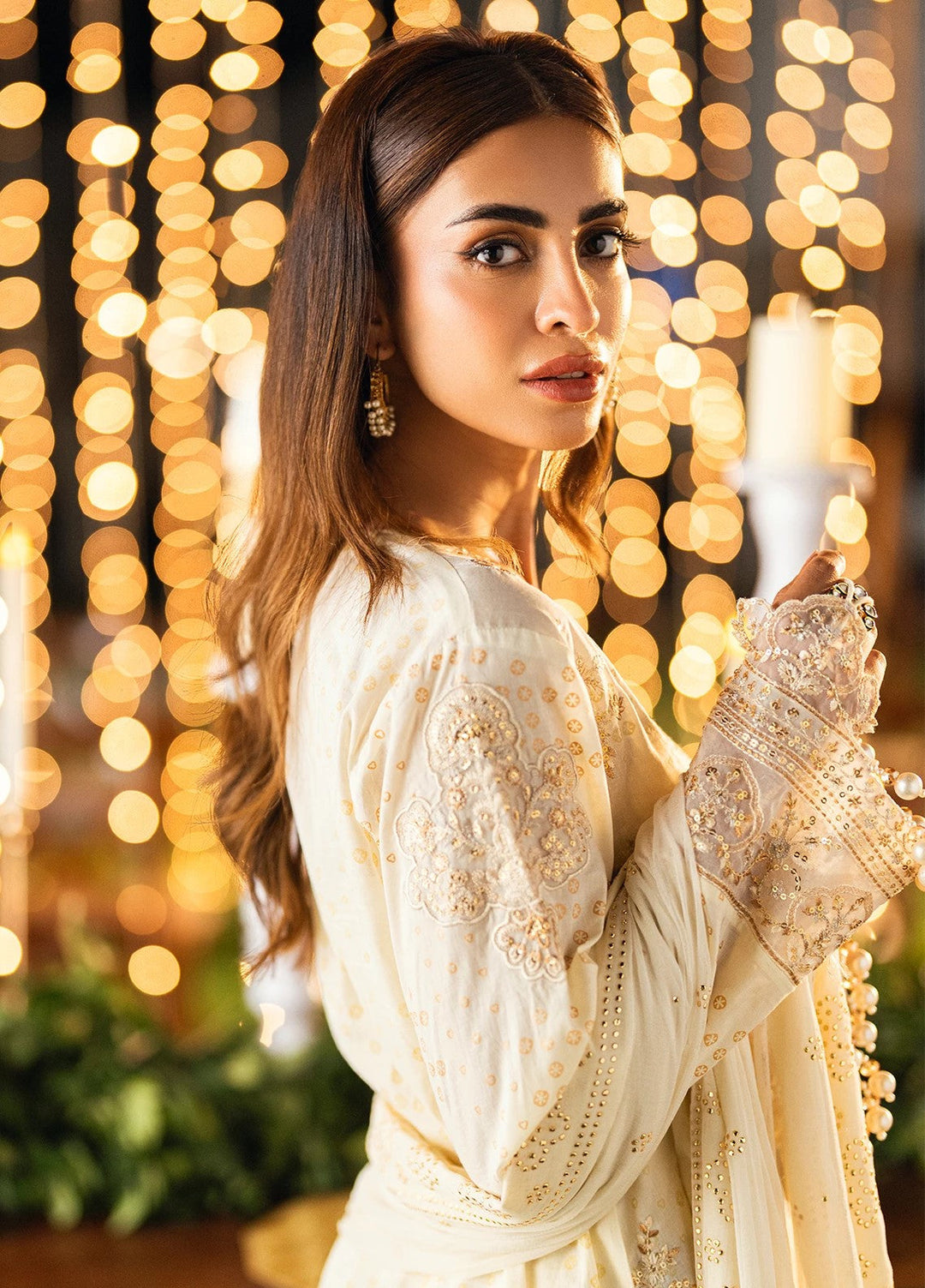 Noor-e-Khaas by Salitex Embroidered Lawn Suits Unstitched 3 Piece UNS25WW011UT - Summer Collection