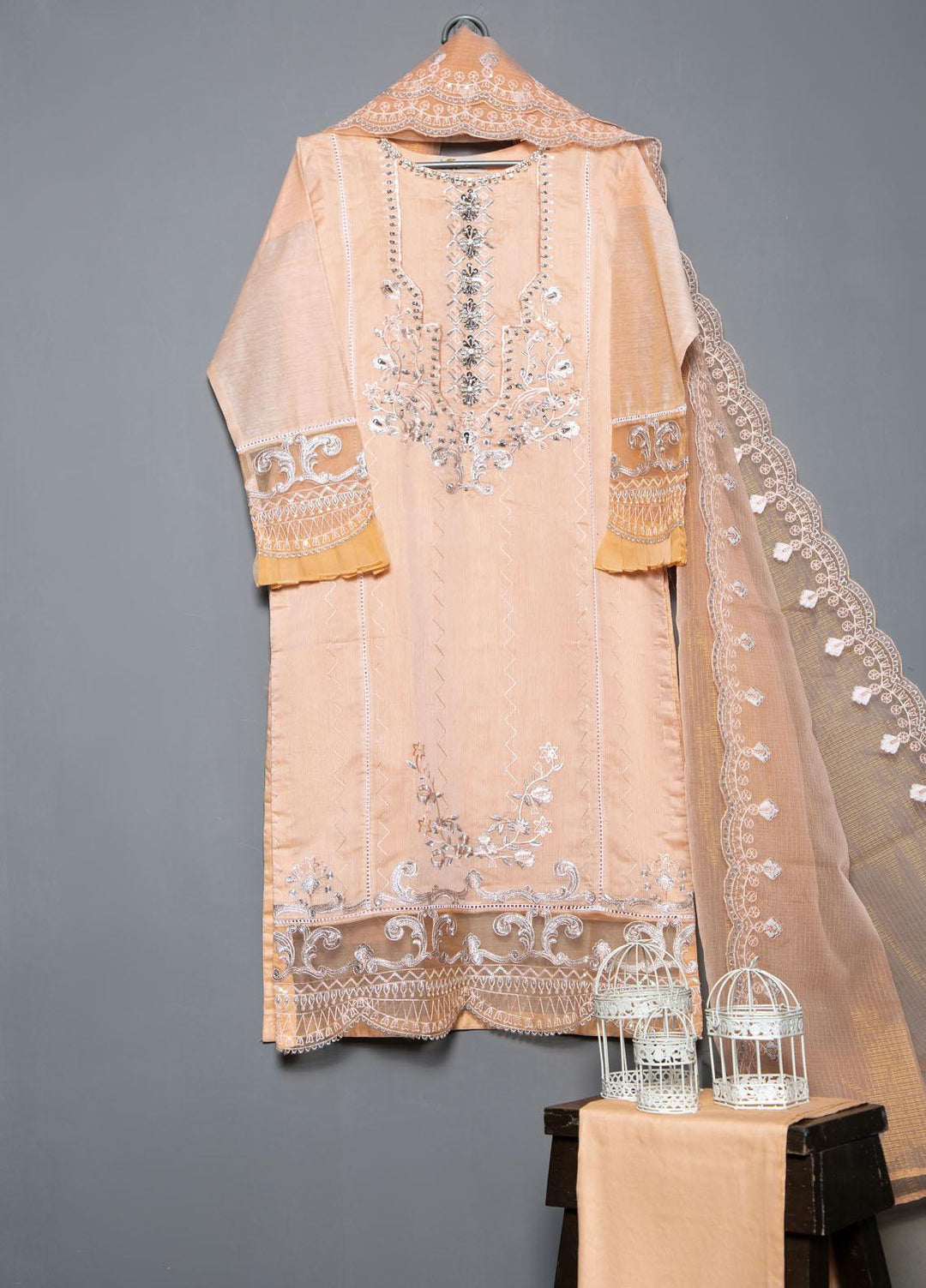 Noorangi Festive Pret  Cotton 3 Piece Suit NR22GLB Adira