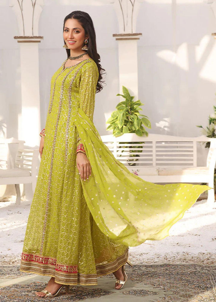 Al Harir Apparel Pret Embroidered Chiffon 3 Piece Suit Miraal Dhaani