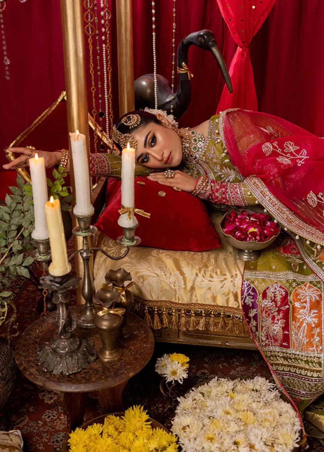 Nooraniyat By Bin Ilyas Embroidered Organza Suits Unstitched 3 Piece BI23N D-6025 - Luxury Collection