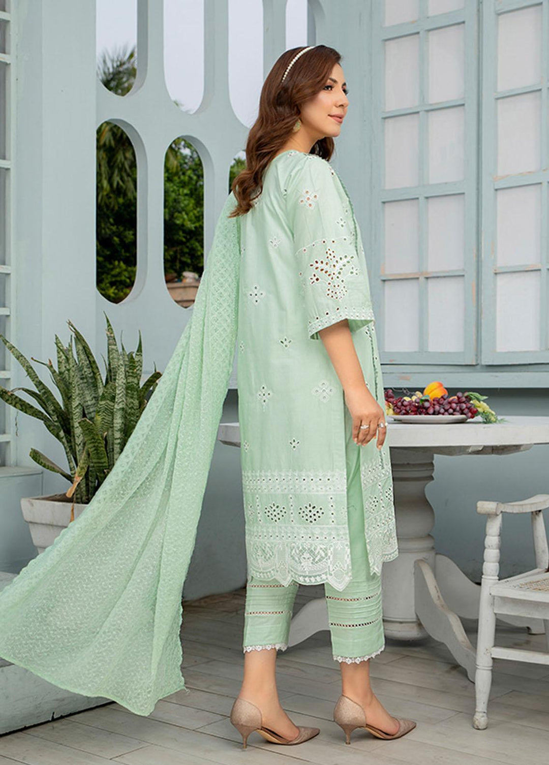 Noorma Kaamal Embroidered Lawn Suits Unstitched 3 Piece NK23E NK-LC01 - Eid Collection